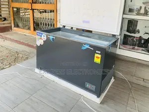 Super Cooling Chest Single Door Freezer 380l Nasco Grey
