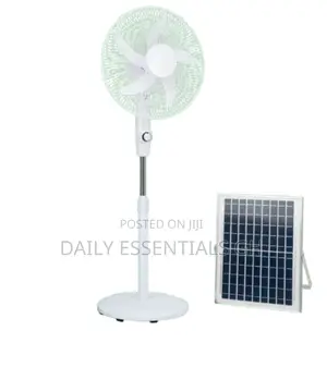 Smart Rechargeable Standing Fan With Control Panel