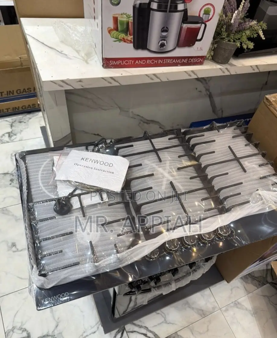 Efficient Kenwood 90cm 4 Gas + 1 Electric Built in Burner 