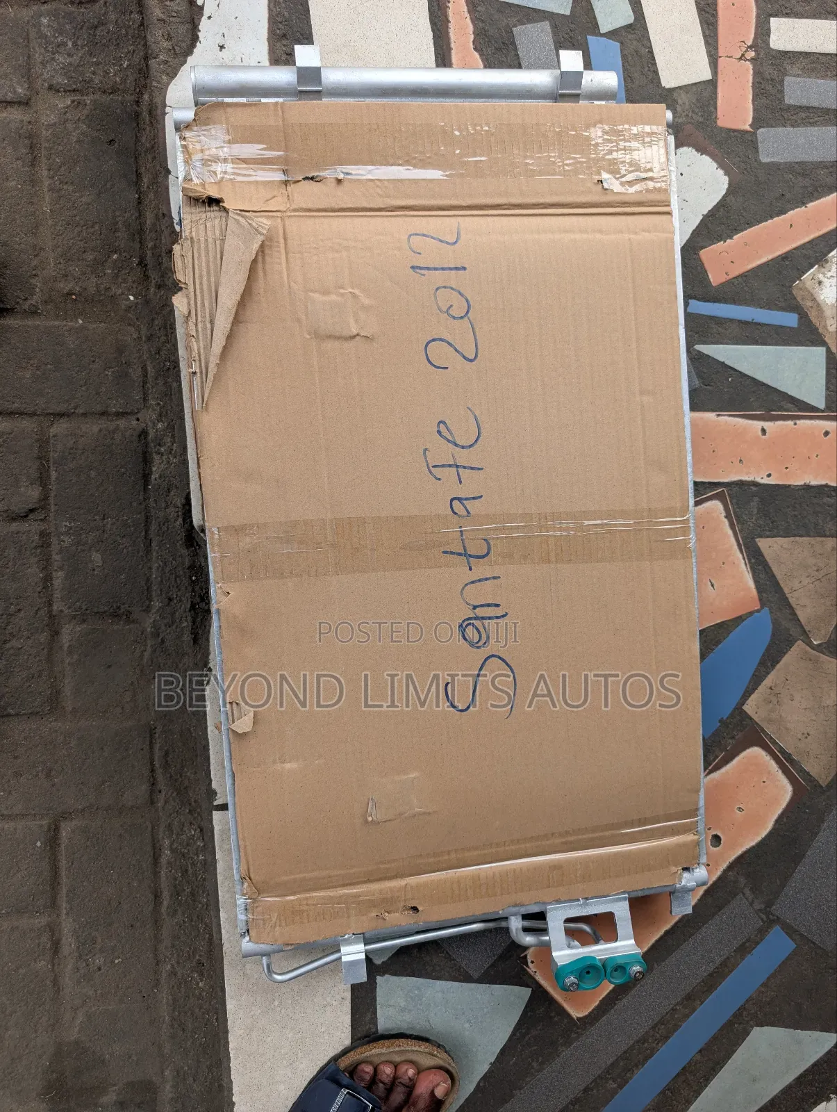 Hyundai Santa Fe 2012,2013,2014,2015,2016,2017,2018 Ac Condenser