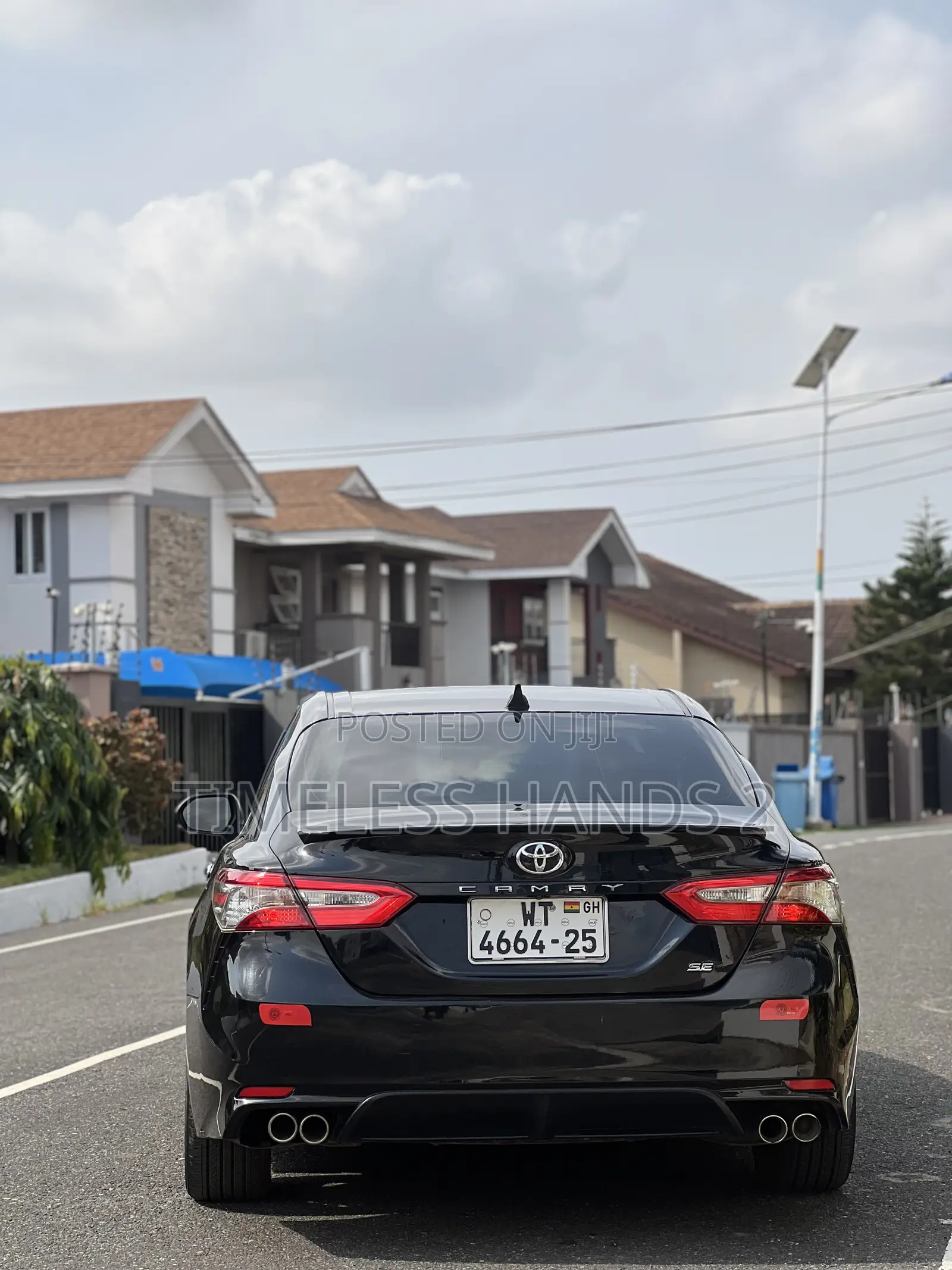 Toyota Camry SE (2.5L 4cyl 8A) 2019 Black