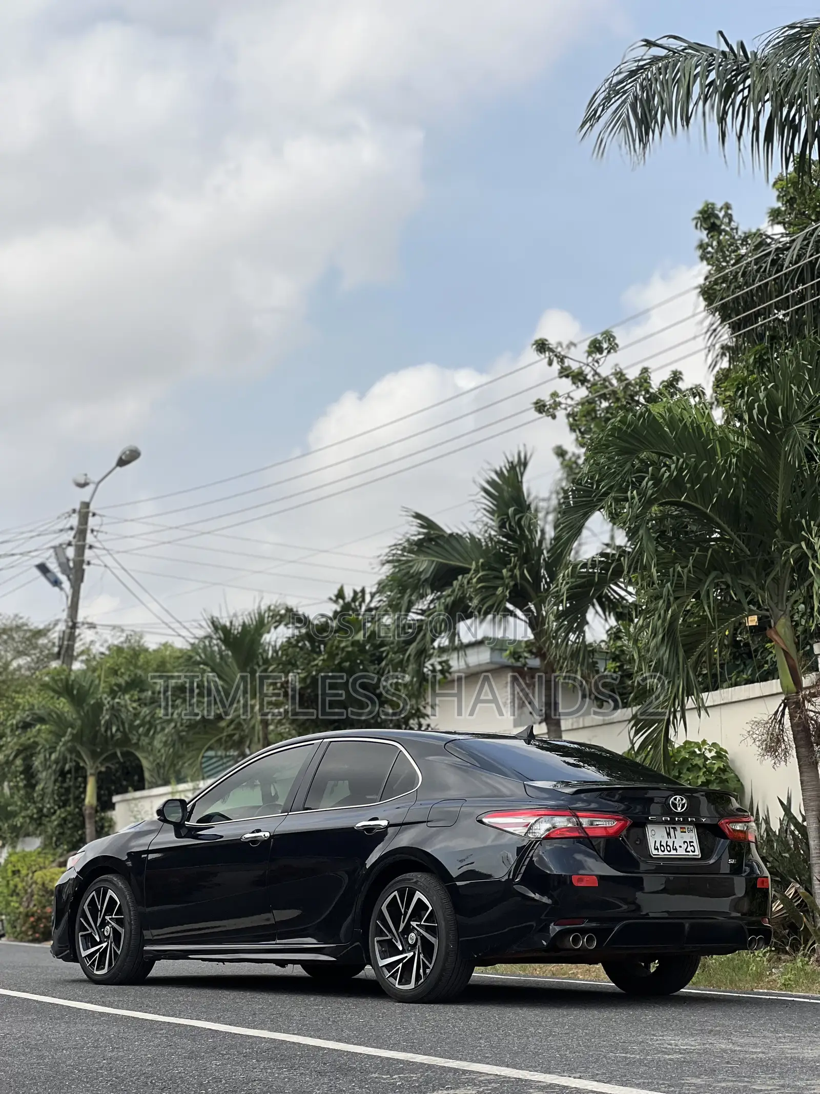 Toyota Camry SE (2.5L 4cyl 8A) 2019 Black