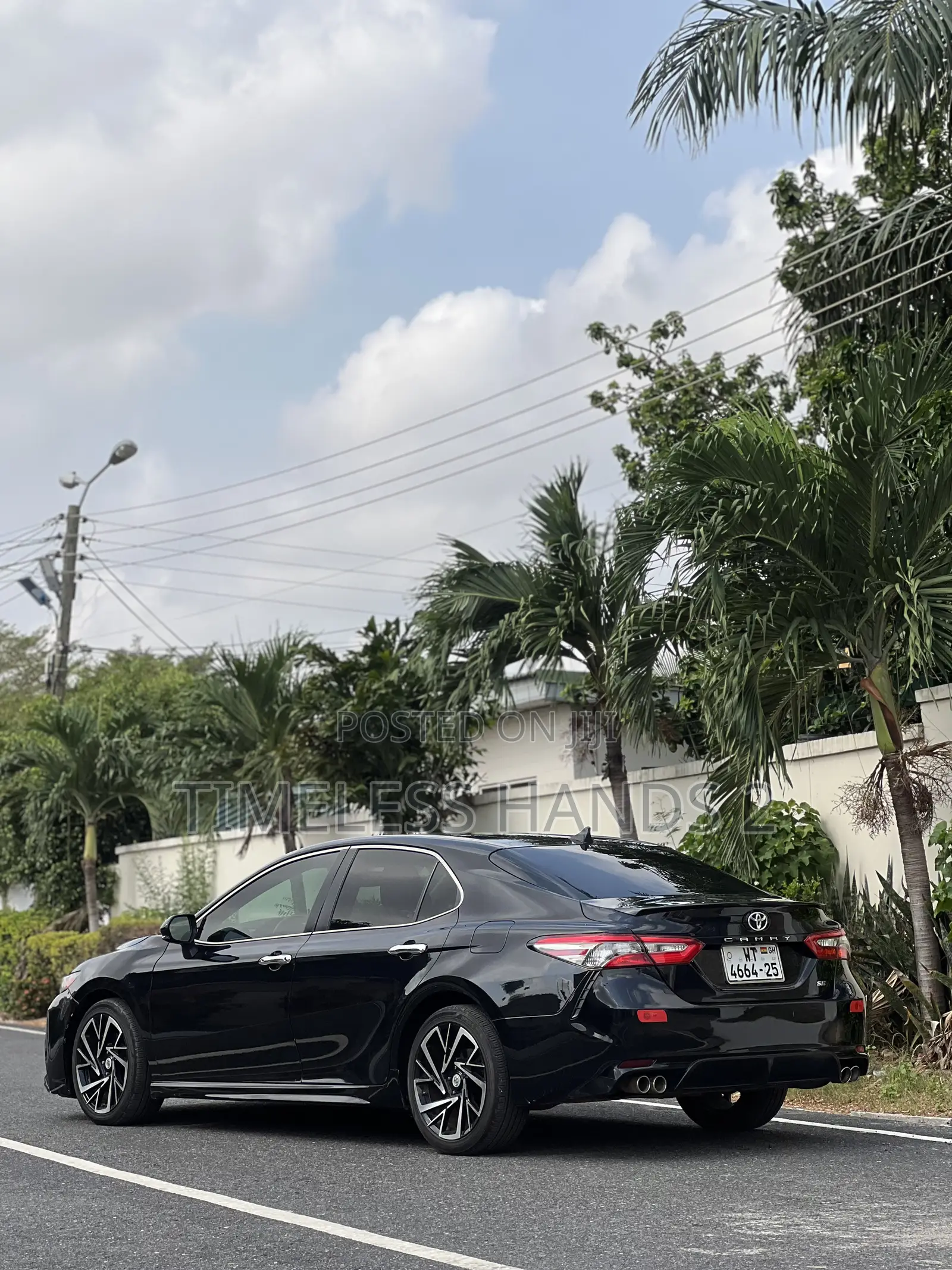 Toyota Camry SE (2.5L 4cyl 8A) 2019 Black