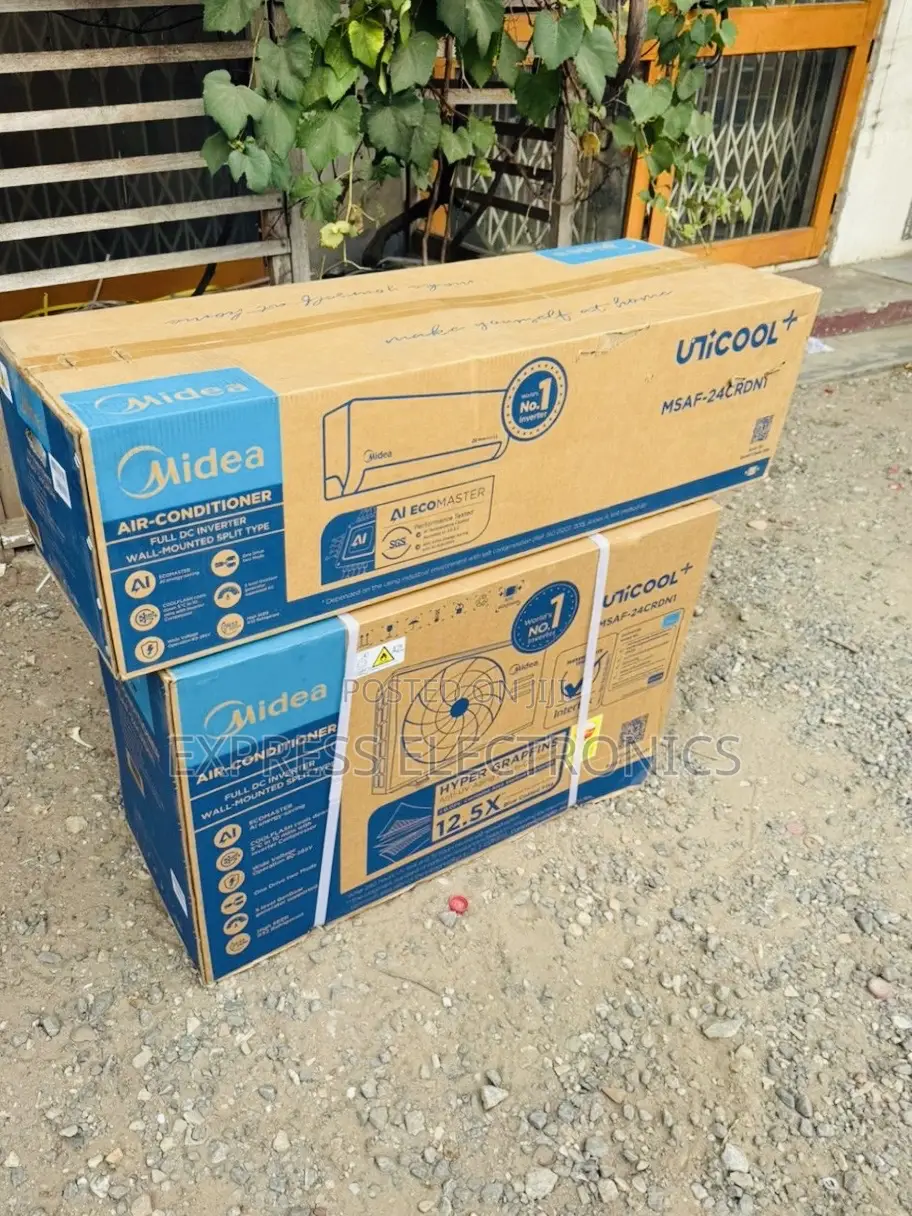 Authentic New White R23 Gas Air Conditioner 2.5hp Midea