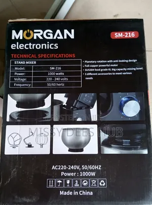 6l Stand Mixer From Morgan Electronics