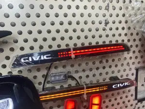 Honda Civic 2022 To 2024 Led Bracket Bumper Reflector