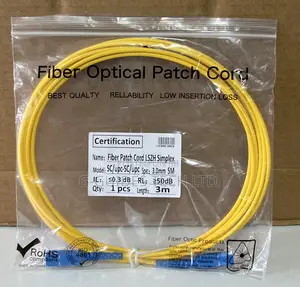 3m Sc Fiber Patch Cord Single-Mode Simplex Cable