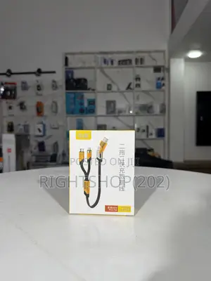 2 in 1 Fast Yellow Charger