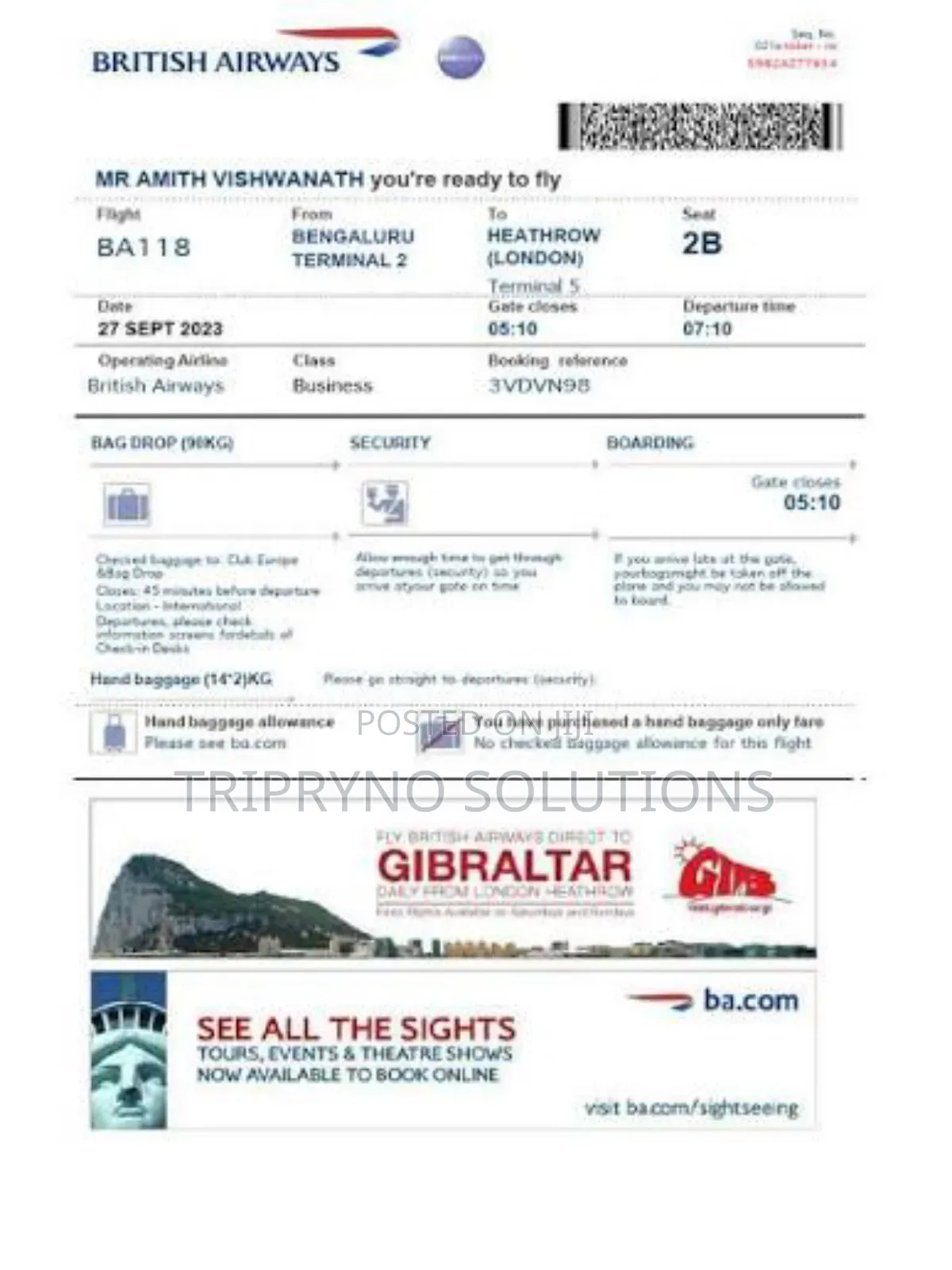 Cheap Flight Ticket
