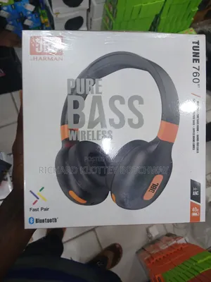 Jbl Pure Bass Wireless Headphone