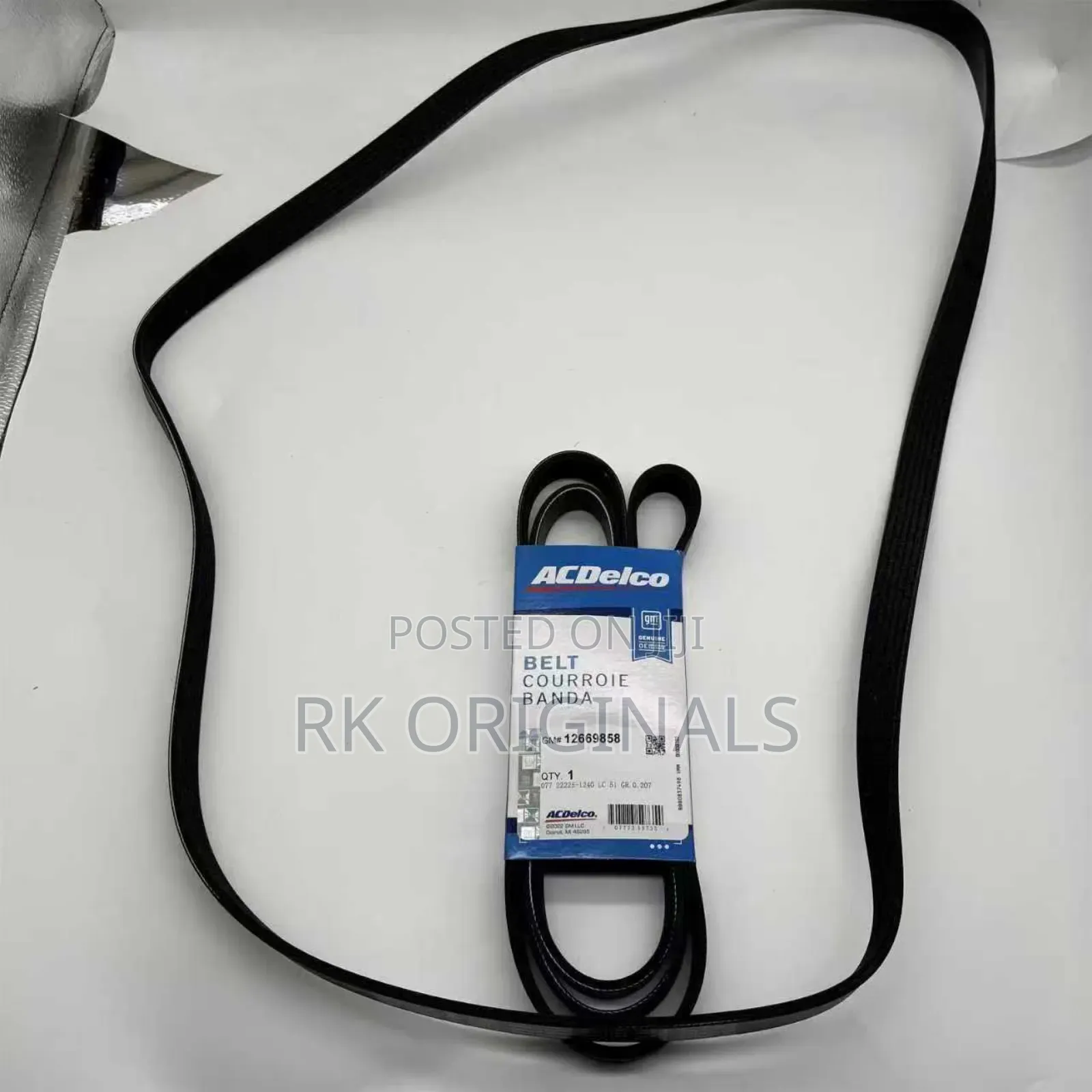 Escalade/Tahoe/Silverado 21-26 Serpentine (Fan) Belt Ac Delco 🇺🇸