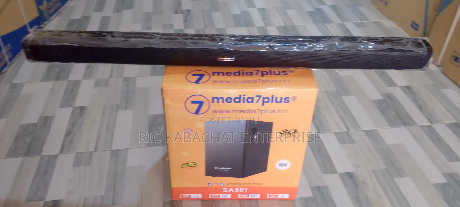 Media 7 Bluetooth Speaker With Sound Bar