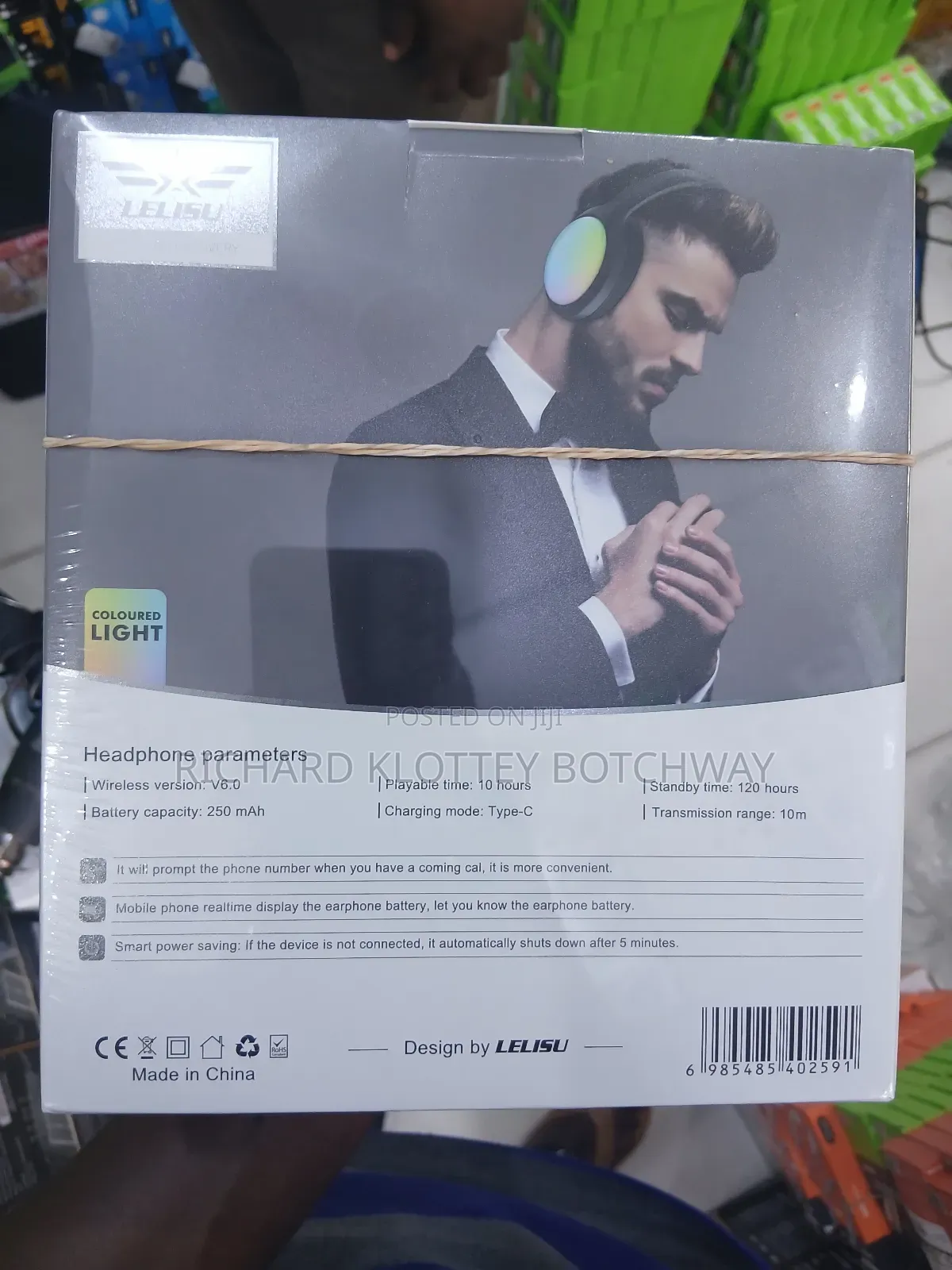 Lelisu Wireless Stereo Headphone