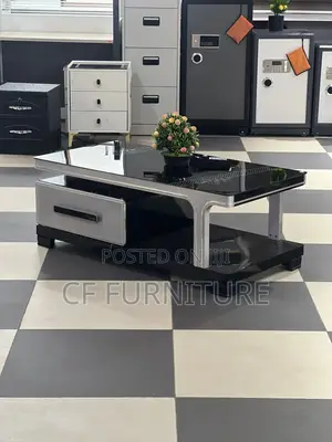 Modern High-Gloss Centre Table