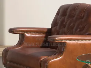 Chester Armchair (Antique Leather) Brown