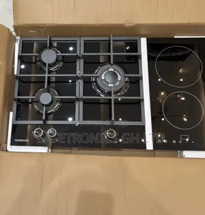 Fast Cooking Kenwood 90cm 2 Electric 3 Gas Black Tempered Hob