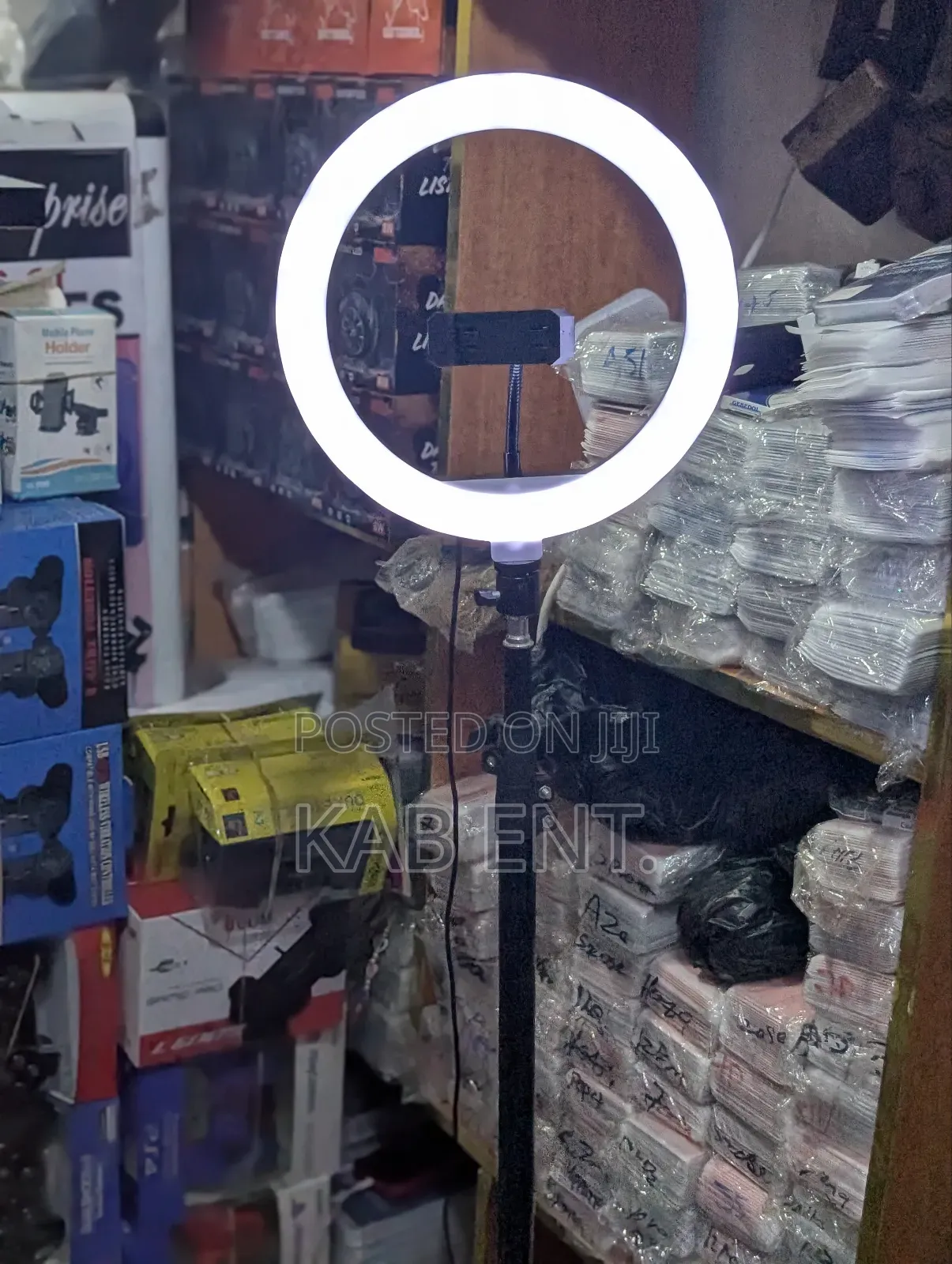 Ring Light With Tripod Stand (10-22 Inches)