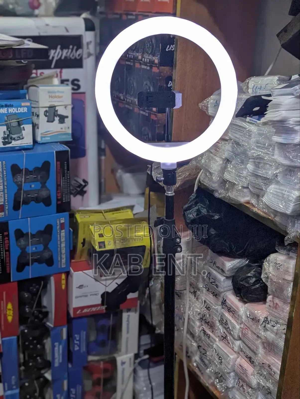 Ring Light With Tripod Stand (10-22 Inches)