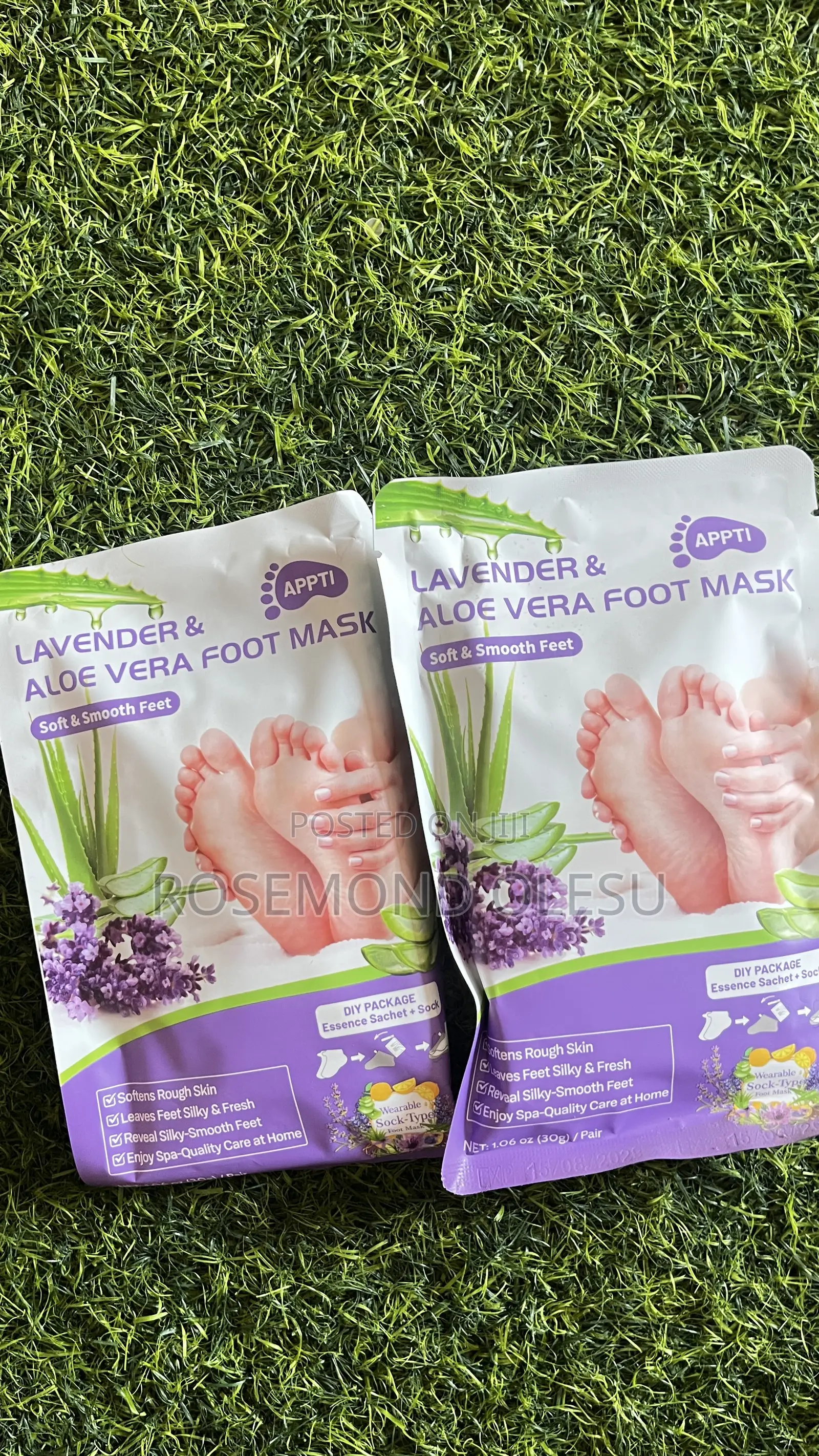 Lavender Aloevera Foot Peeling Mask