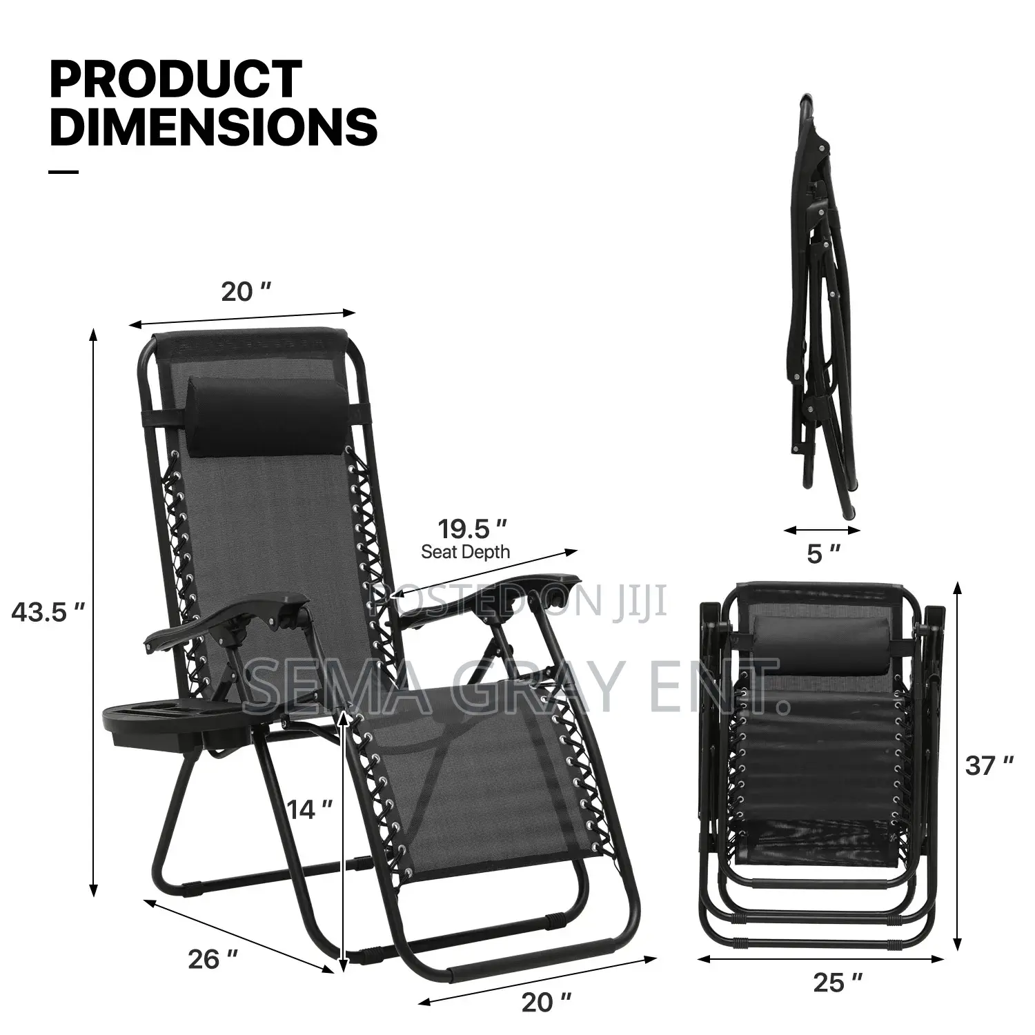 Foldable Relaxing Lazy Chair