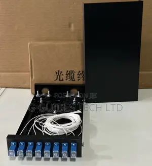8-Port Fiber Odf With Sc Connector, 8port Fiber Patch Panel