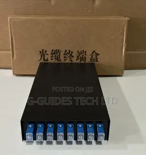 8-Port Fiber Odf With Sc Connector, 8port Fiber Patch Panel