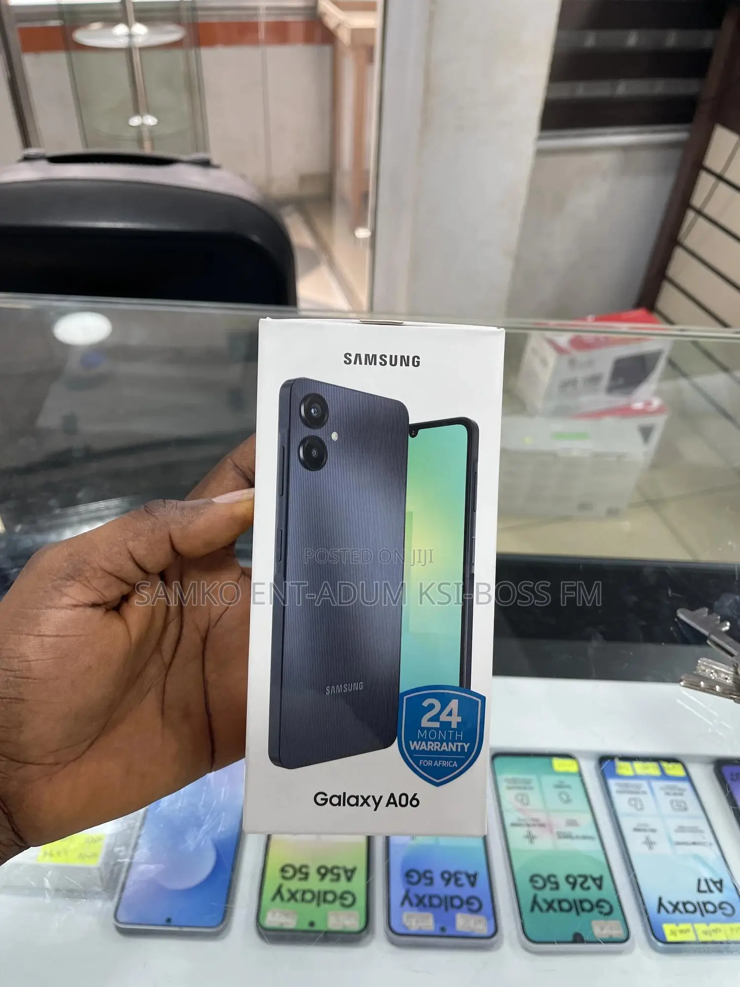 New Samsung Galaxy A06 64 GB Black
