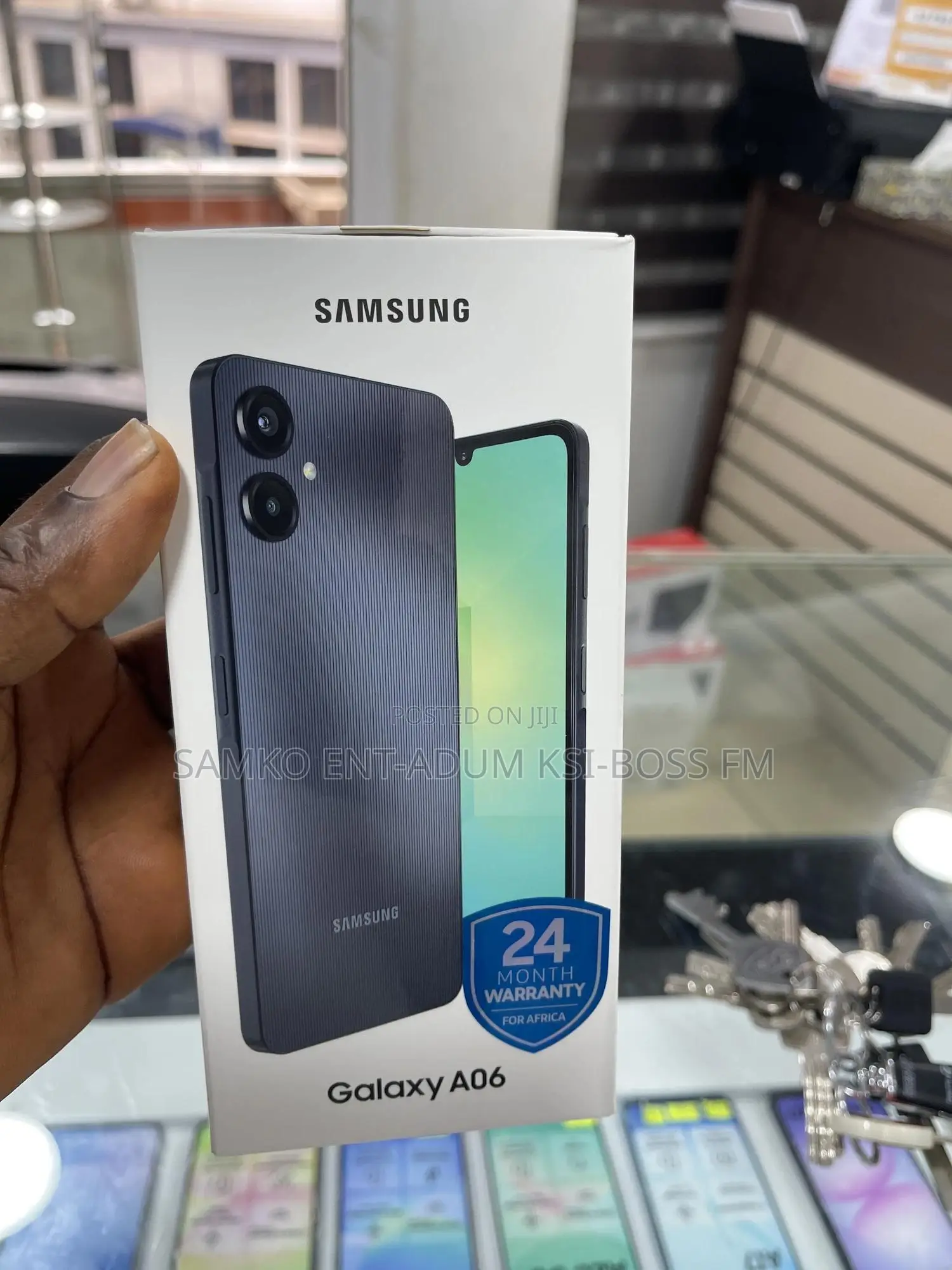 New Samsung Galaxy A06 64 GB Black