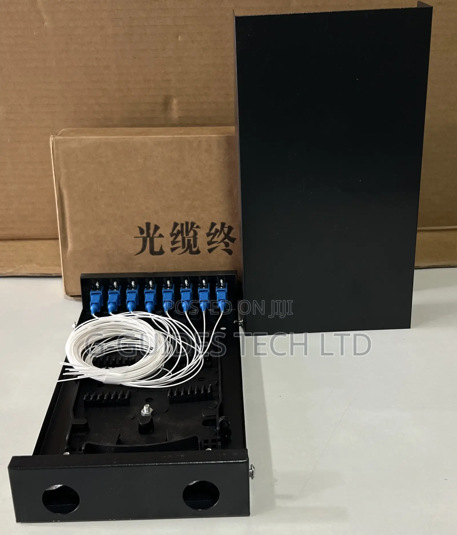 8-Port Fiber Odf With Sc Connector, 8port Fiber Patch Panel