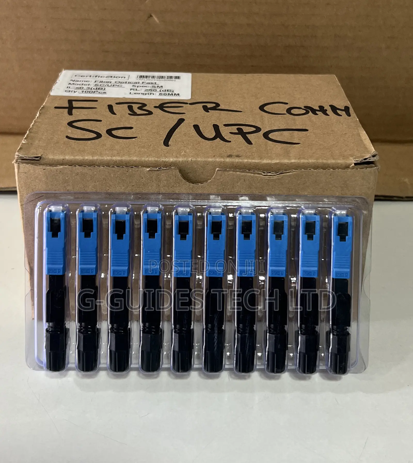 Sc/Upc Single Mode Fiber Optic Fast Connectors, Sc/Upc Fast Connector