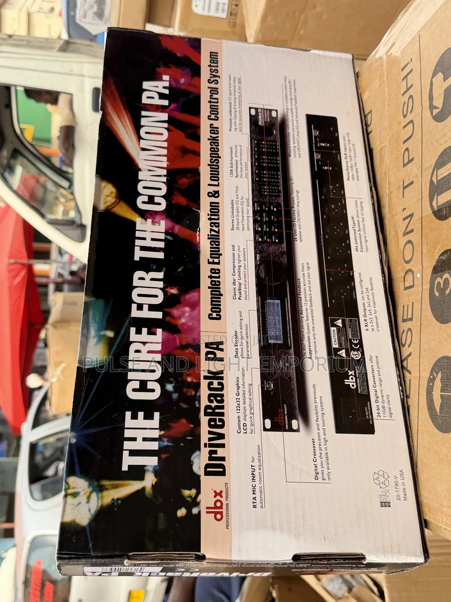 Dbx Driverack Pa Complete Equalization & Loudspeaker Control System
