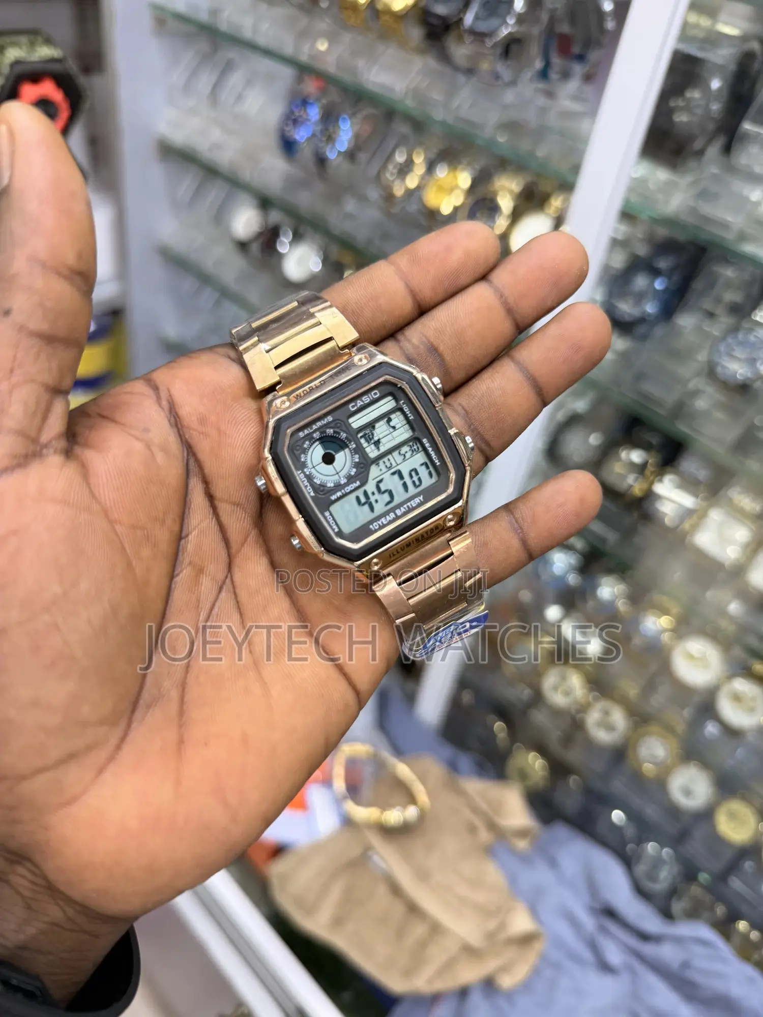 Casio World Time Chain Watch