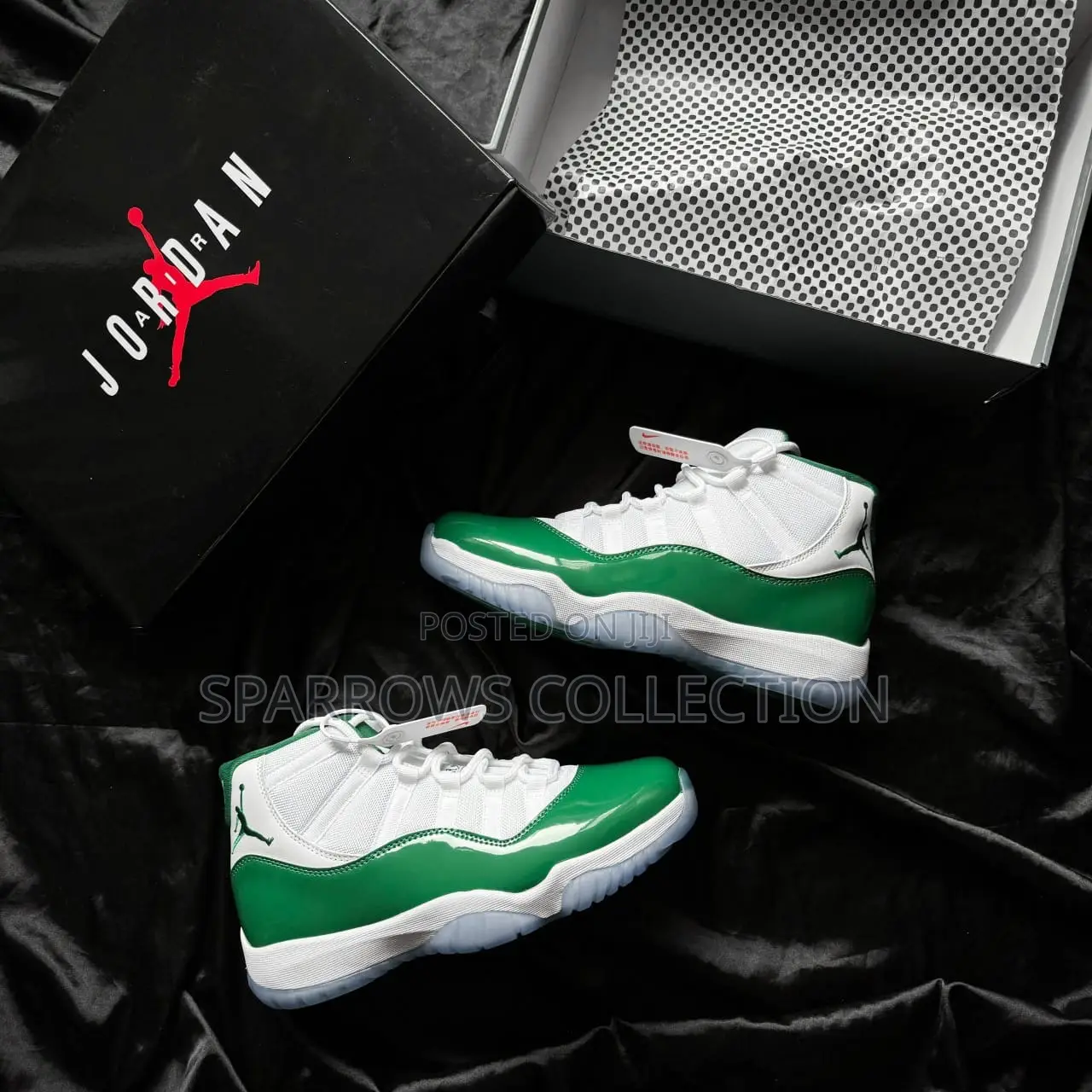 Air Jordan 11 White and Green