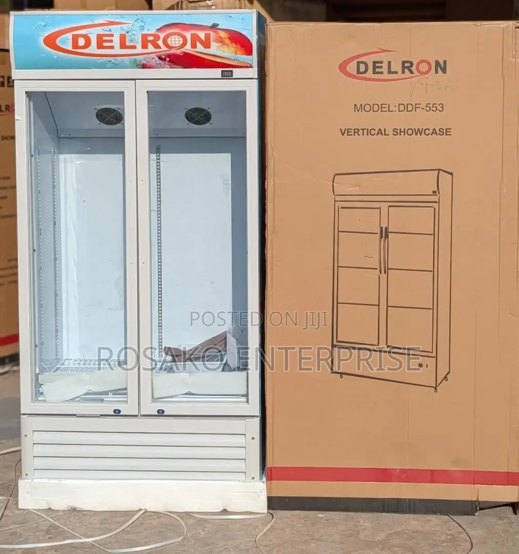 Delron 553l Display Fridge