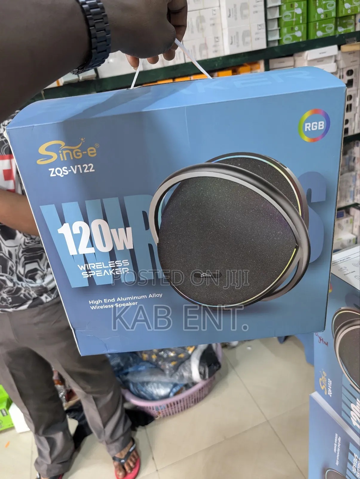 Sing-E 120w Wireless Speaker With Massive Bass