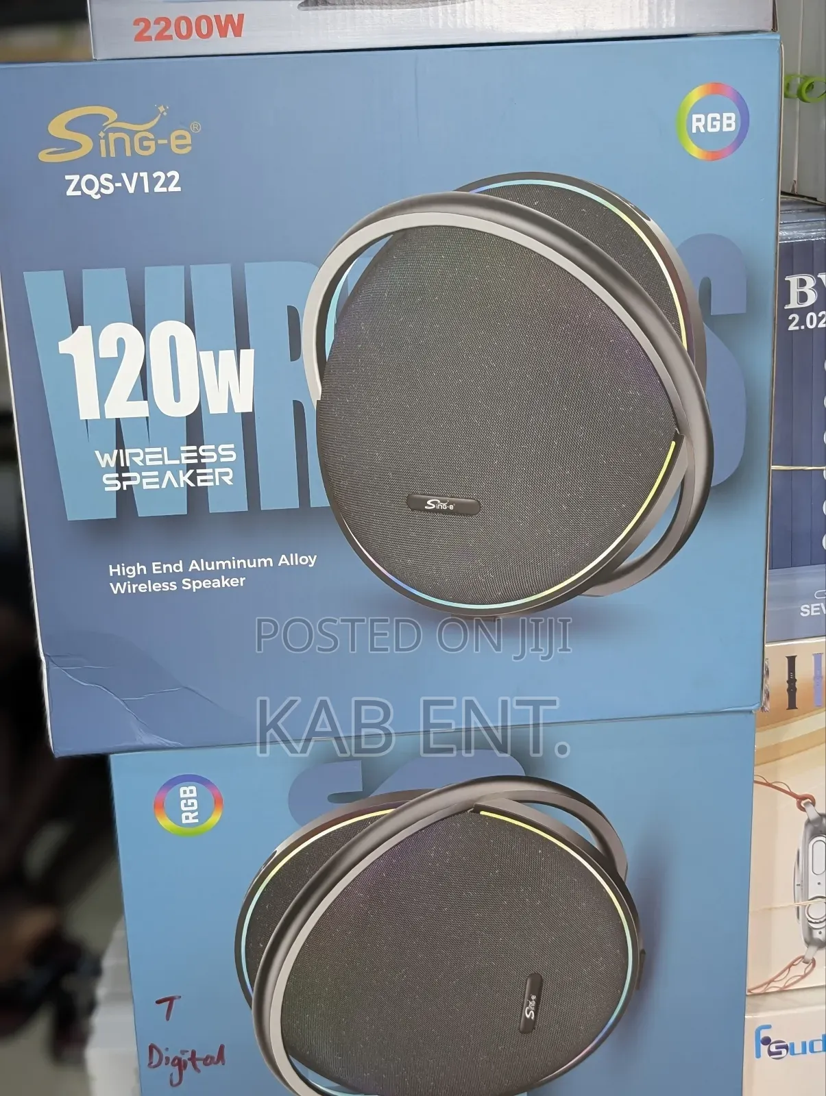 Sing-E 120w Wireless Speaker With Massive Bass