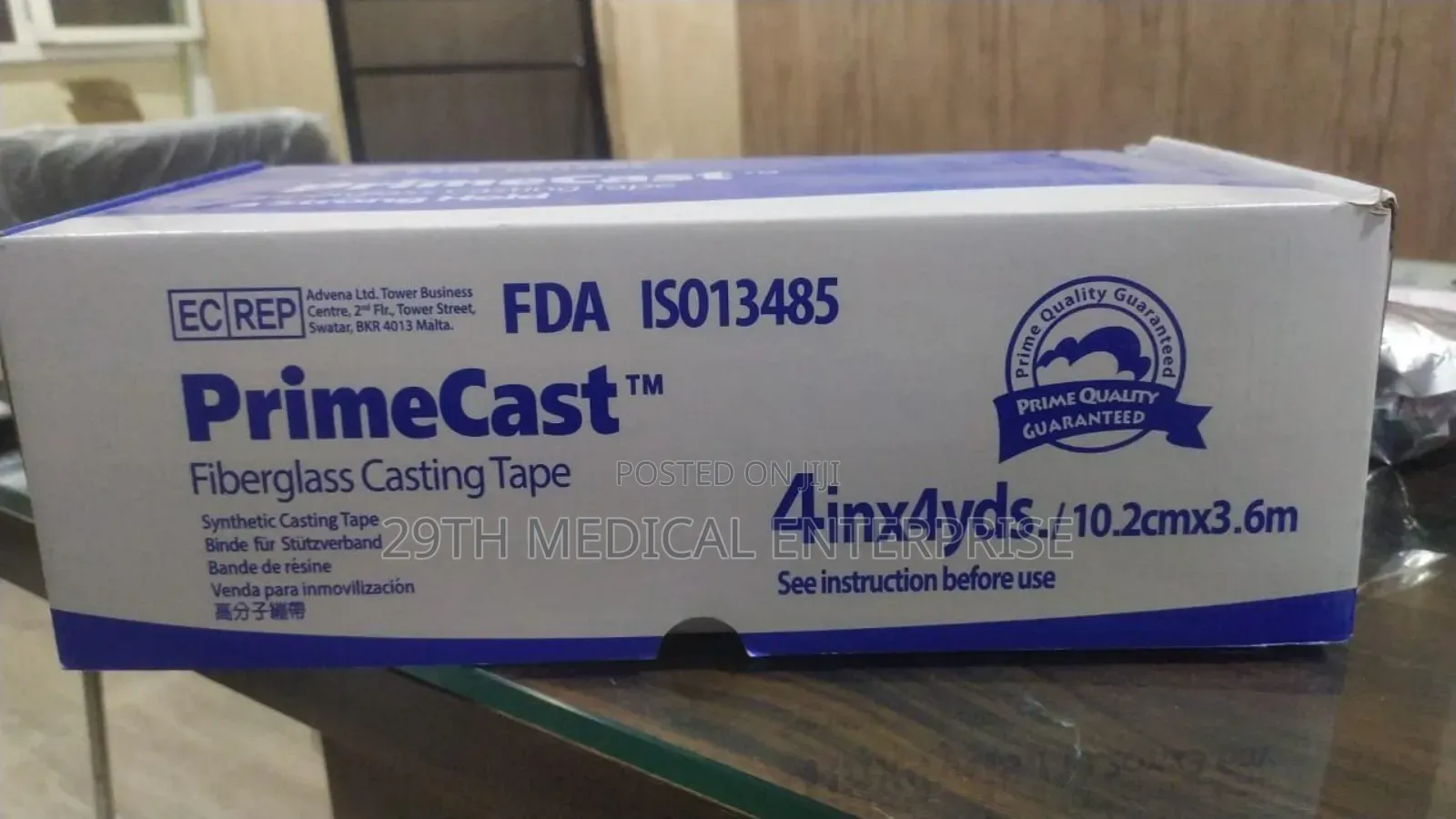 Fiberglass Casting Tape (Prime Cast 4")