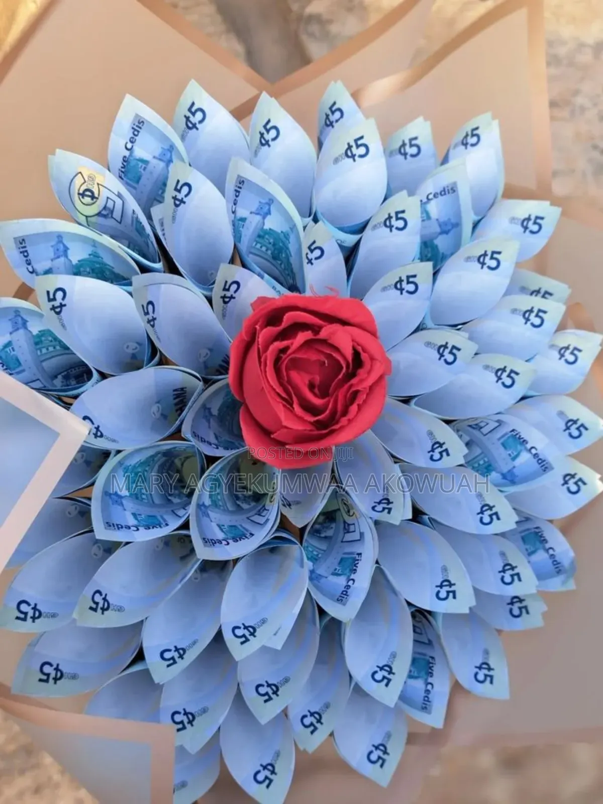 Money Bouquets With Forals