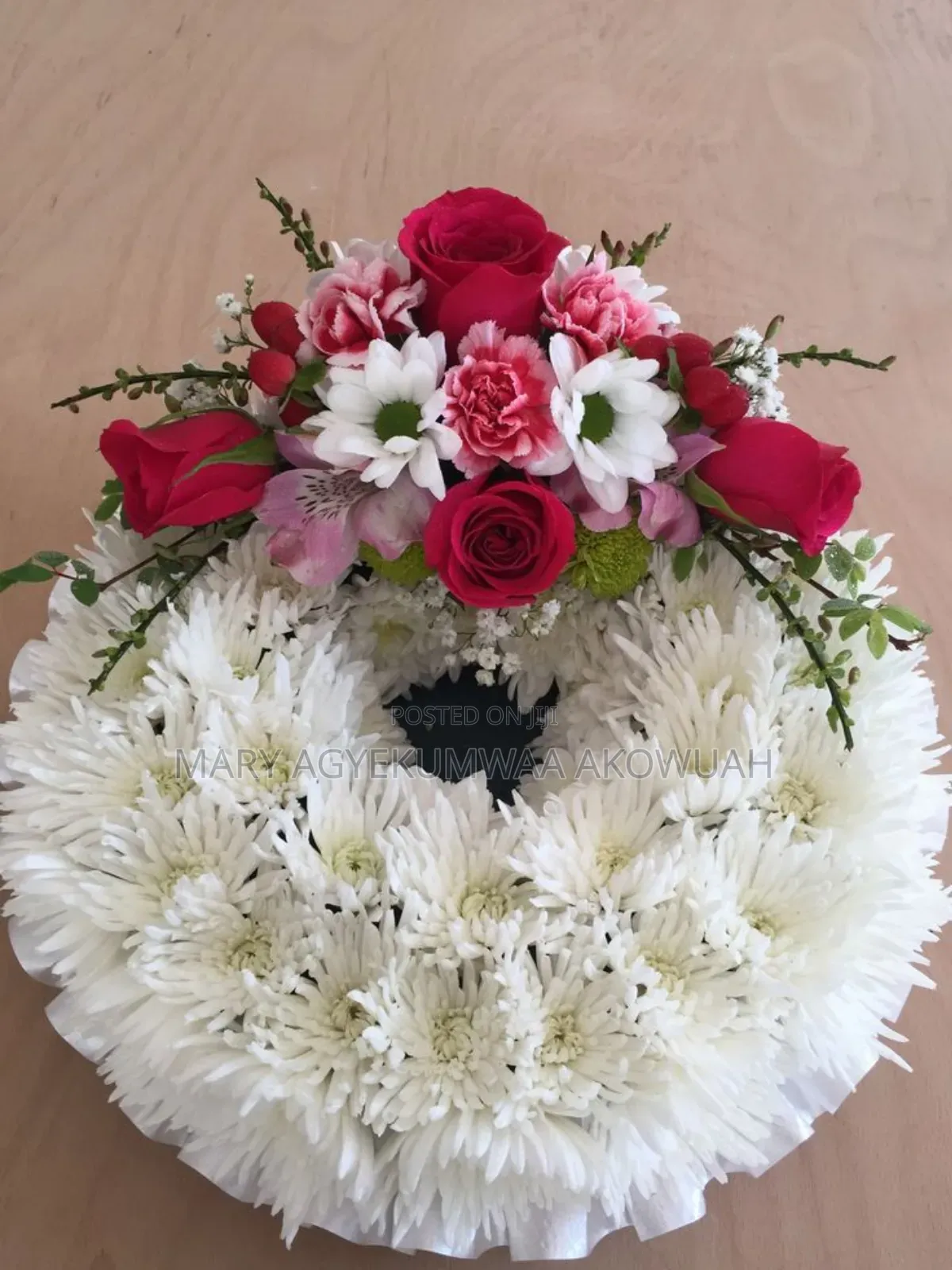 Natural and Artificial Wreath for Funerals