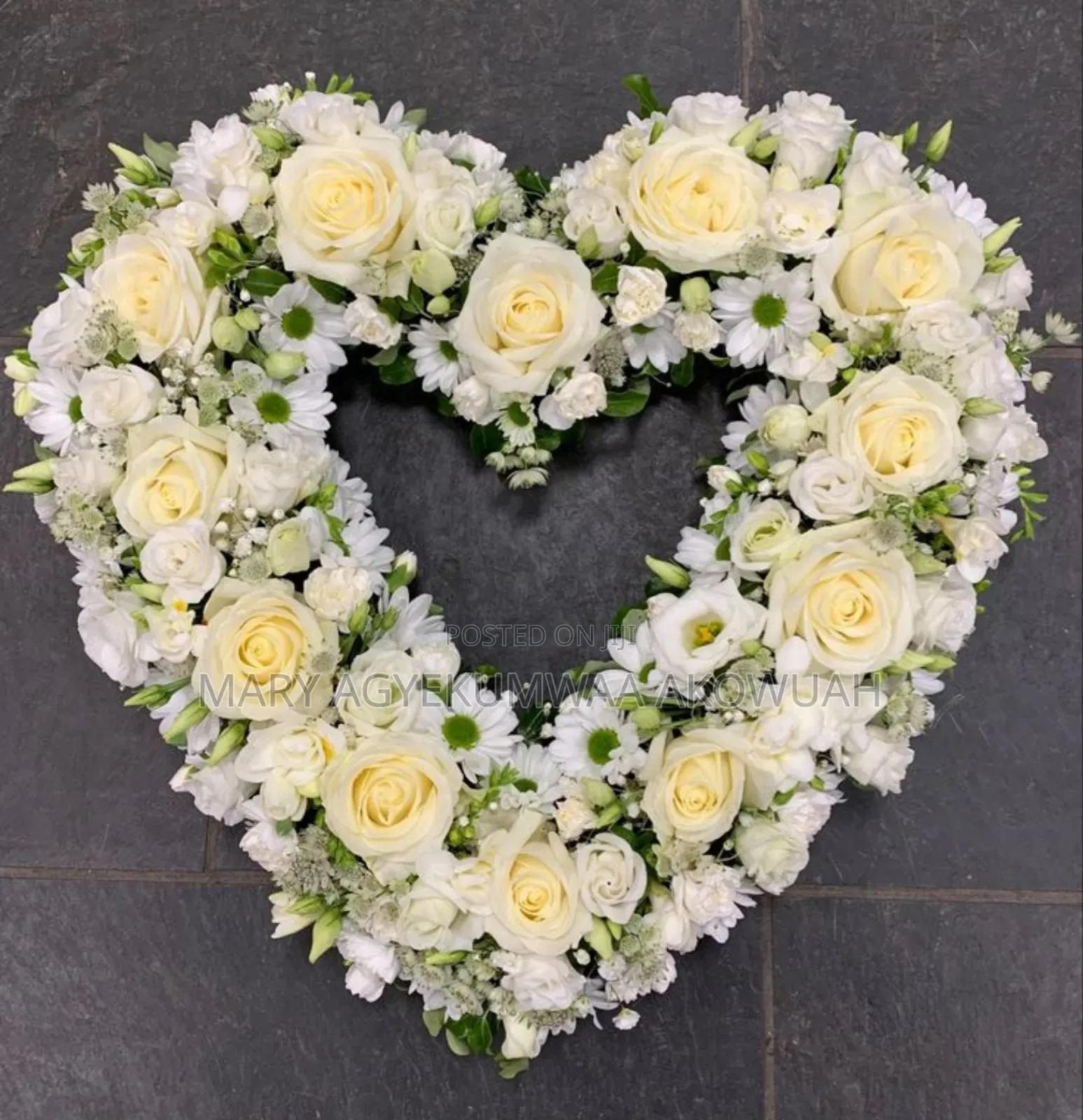 Natural and Artificial Wreath for Funerals