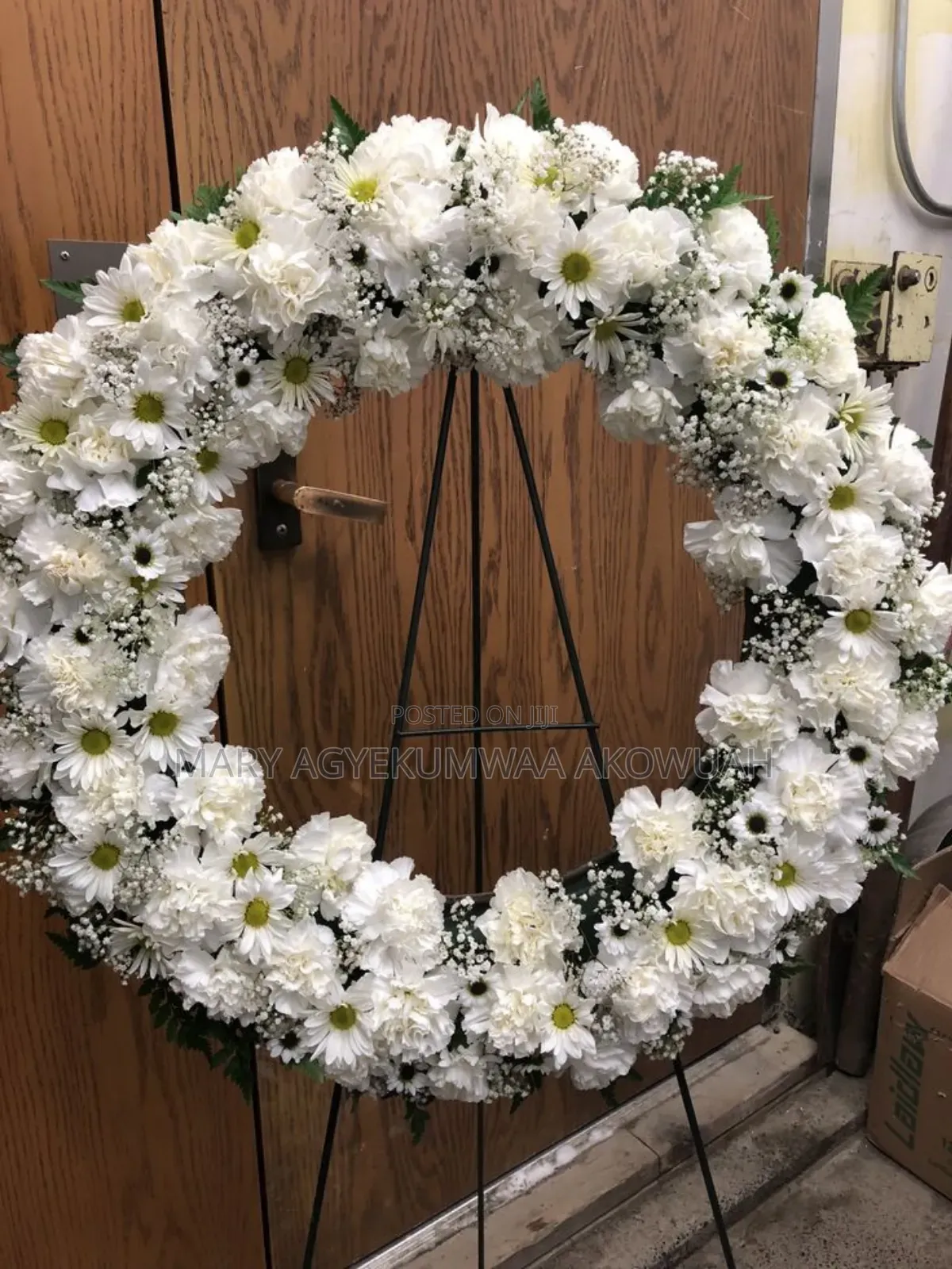 Natural and Artificial Wreath for Funerals
