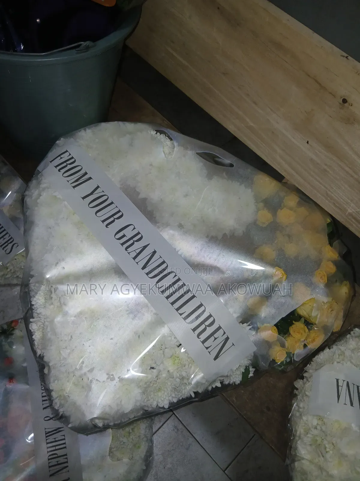 Natural and Artificial Wreath for Funerals