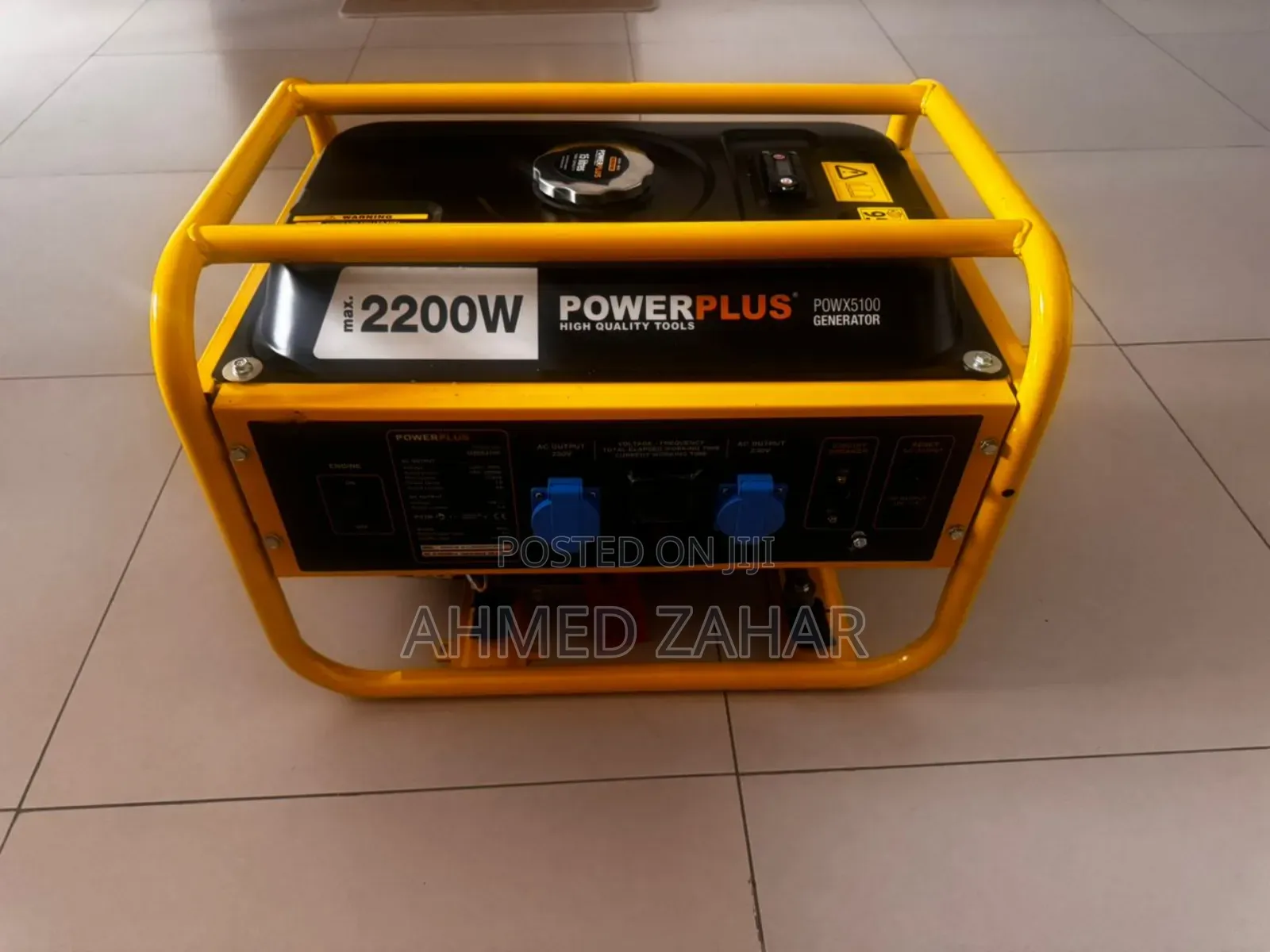 4.7kw/6.5hp (2200w Output) Generator