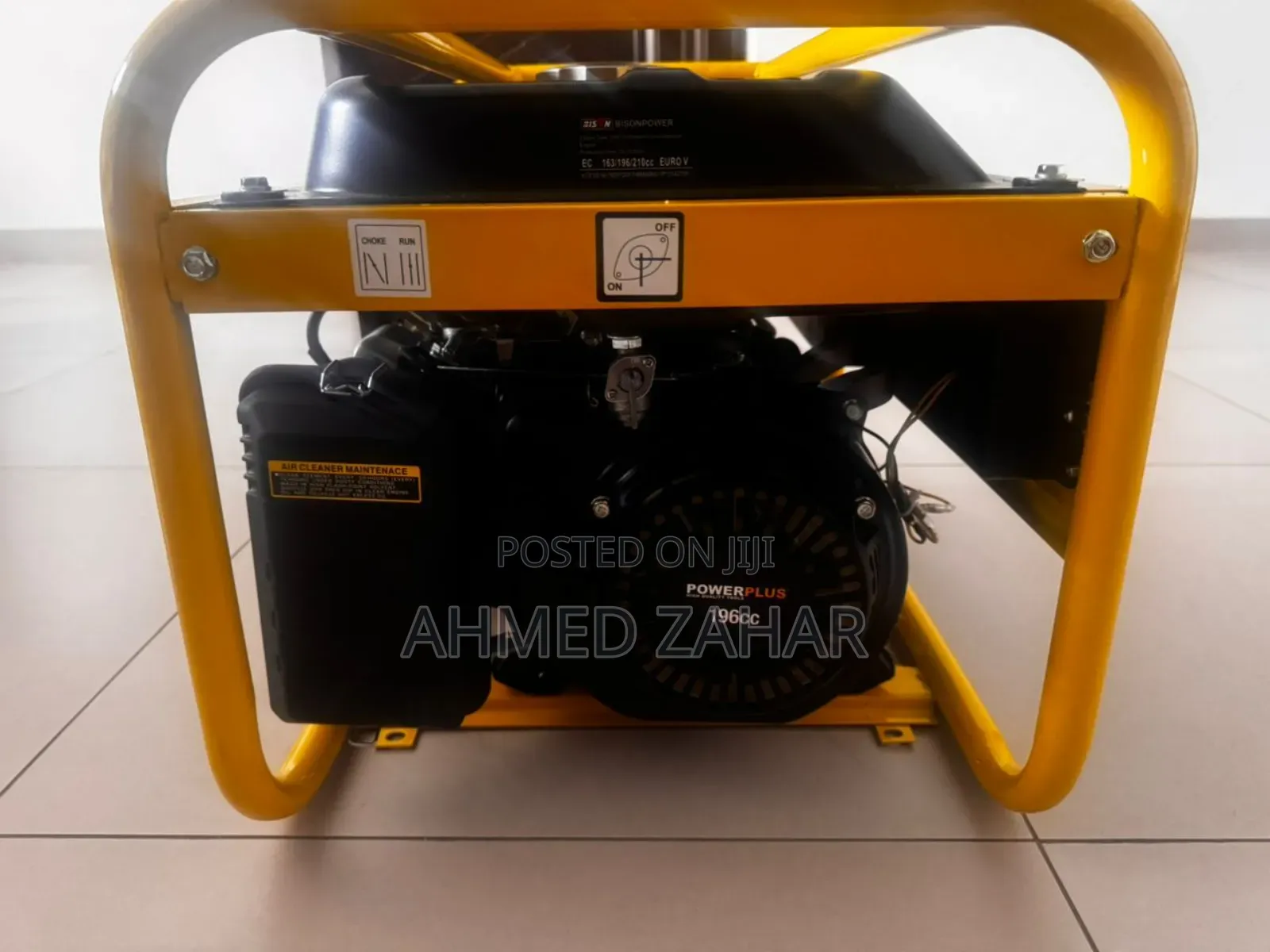 4.7kw/6.5hp (2200w Output) Generator