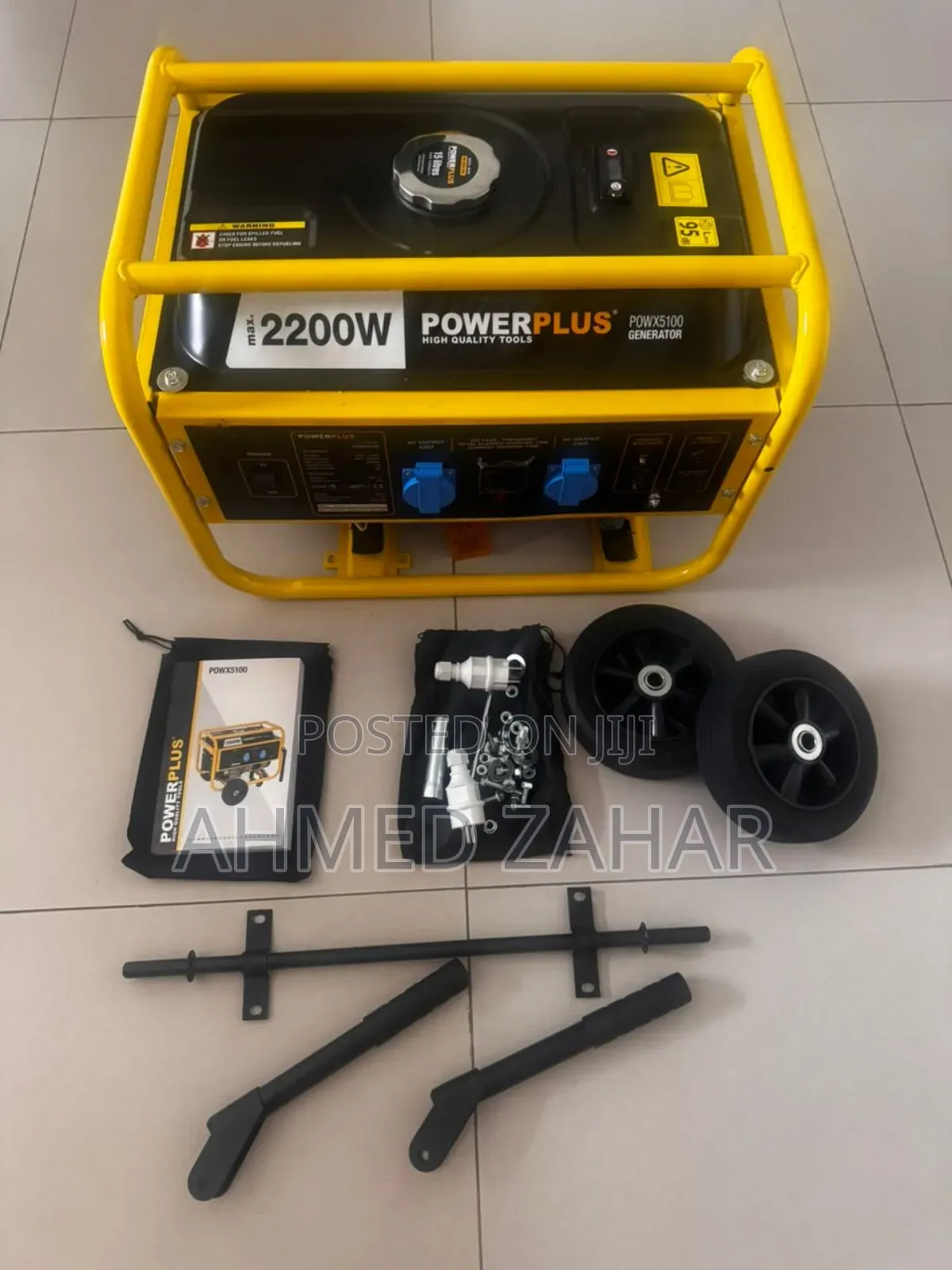 4.7kw/6.5hp (2200w Output) Generator