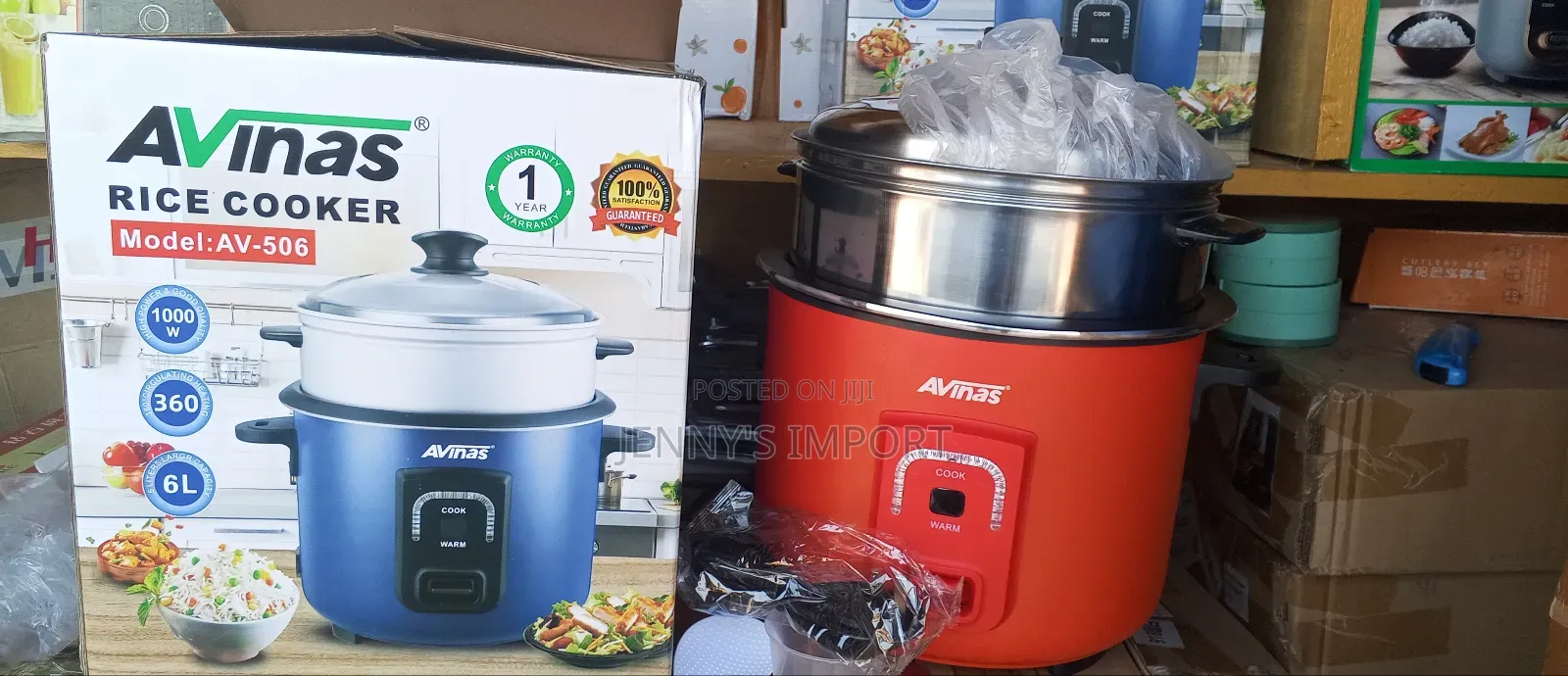 6l Brand New Electric Rice Cooker - Non-Stick Port