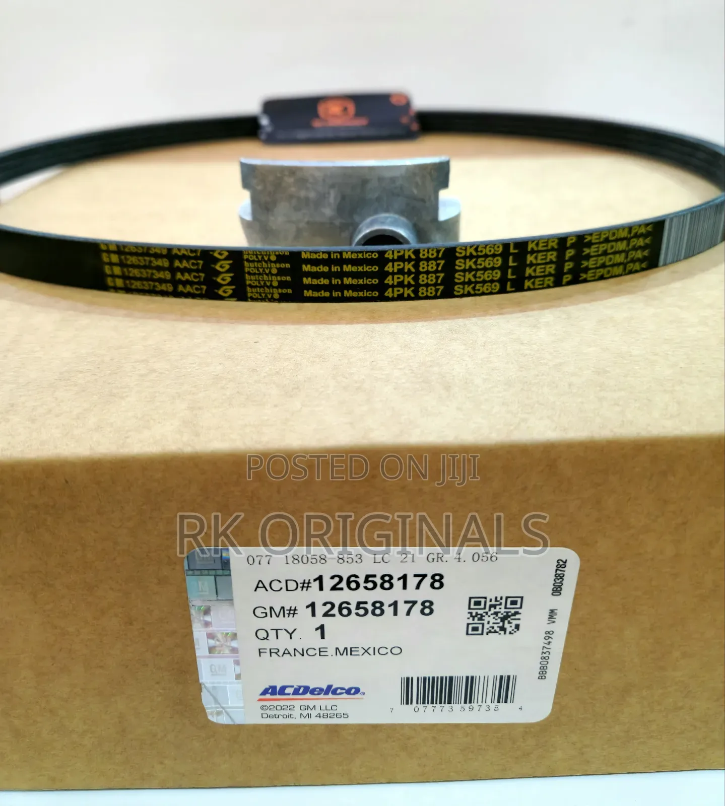 Escalade/Tahoe/Silverado/Suburban 21-26 Air Conditioning Belt Kit