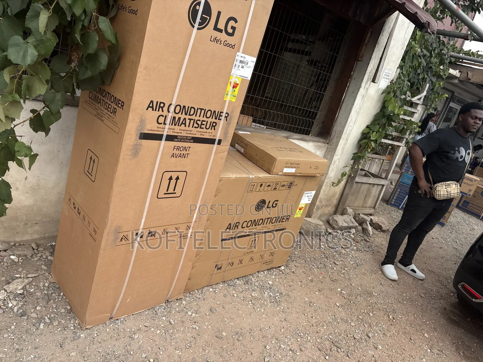 Split Lg 48000btu 5hp Inverter Cabinet Apuq48lt3s1