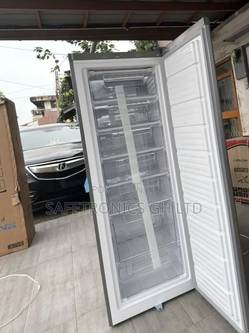 Fast Extremely Nasco Grey Nasd1-33 242 Liters Upright Standing Freezer