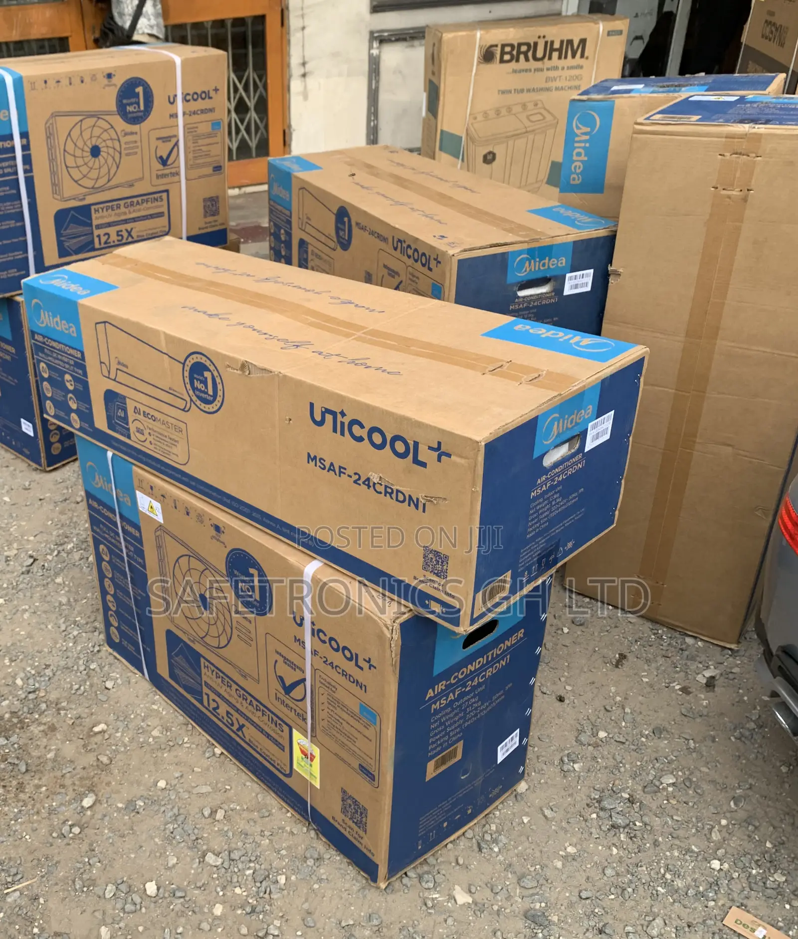 Lovely Virtual Inverter R32 Midea 1.5 Horsepower Split Type Ac